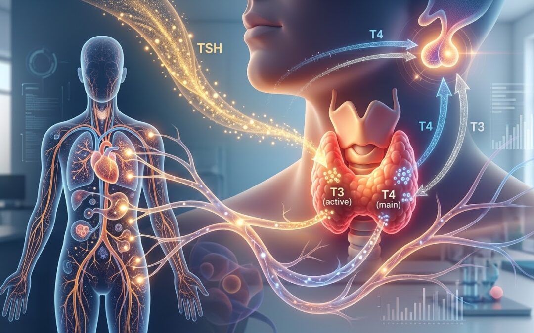 الفرق بين تحاليل الغدة الدرقية TSH وT3 وT4